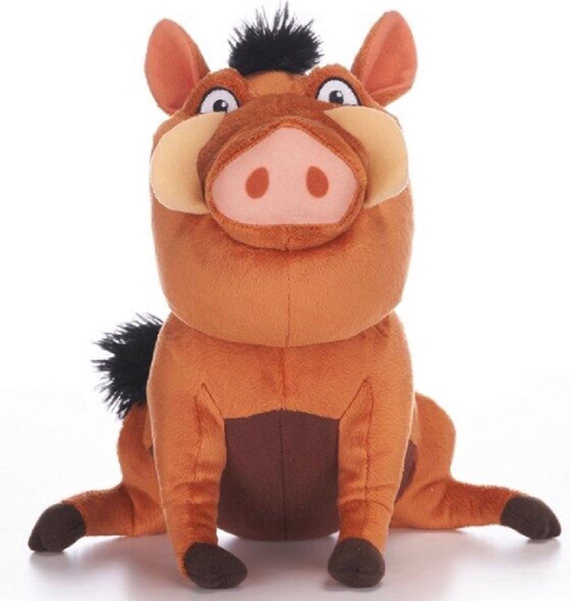 Pumba Pluche Knuffel 30 cm The Lion King De Leeuwenkoning 2024 {De Leeuwen koning Plush Toy | Speelgoed Knuffeldier voor kinderen jongens meisjes | Leeuwen Tijger Knuffeldieren | Simba, Mufasa, Nala, Pumba, Timon, Zazu}